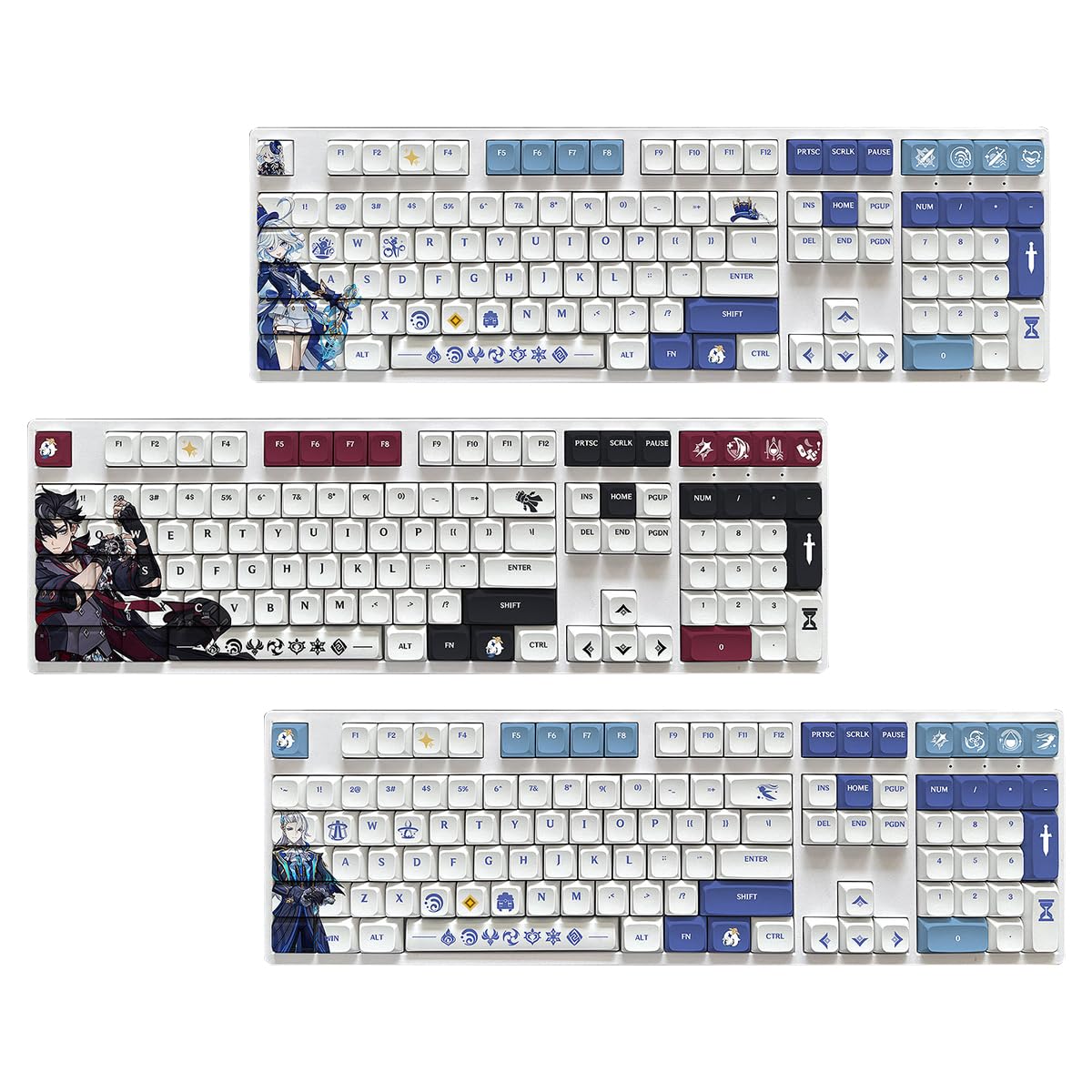 Amazon.co.jp: HIIP 原神 キーキャップ フリーナ ヌヴィレット